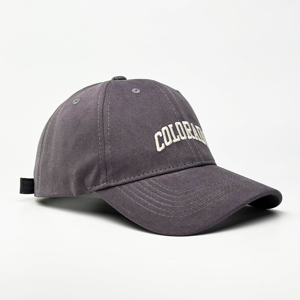 Women's fashionable cotton cap with embroidered lettering Kalsten