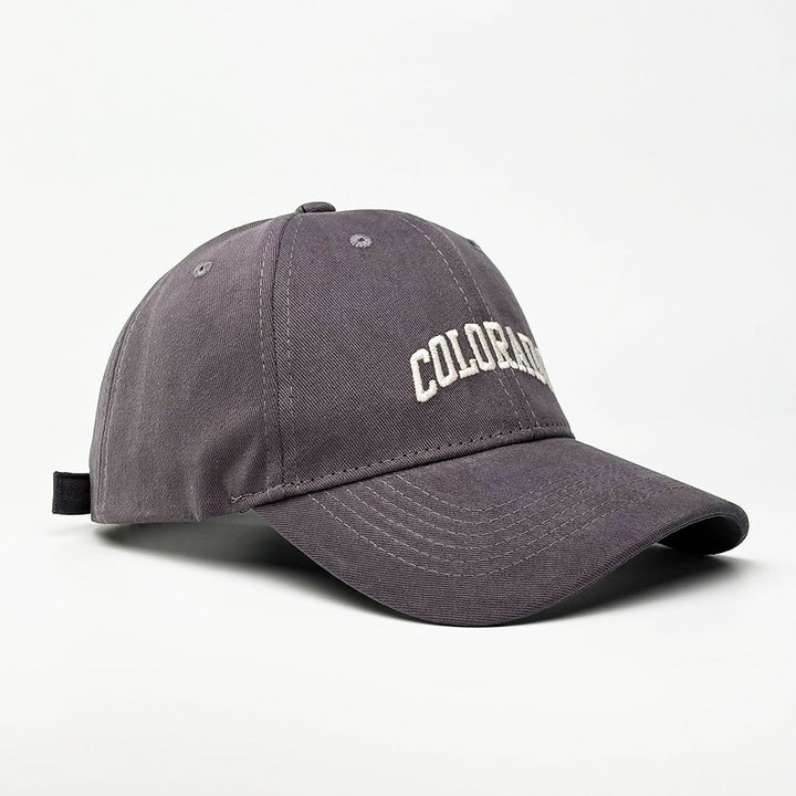 Women's fashionable cotton cap with embroidered lettering Kalsten