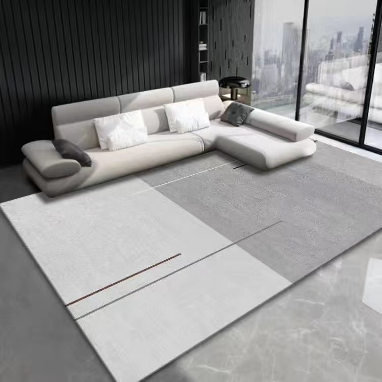 Modern Minimalist Geometric Area Rug Kalsten