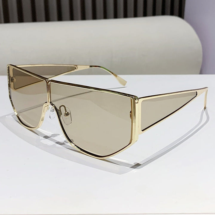 Men's Bold Statement Shield Sunglasses Kalsten