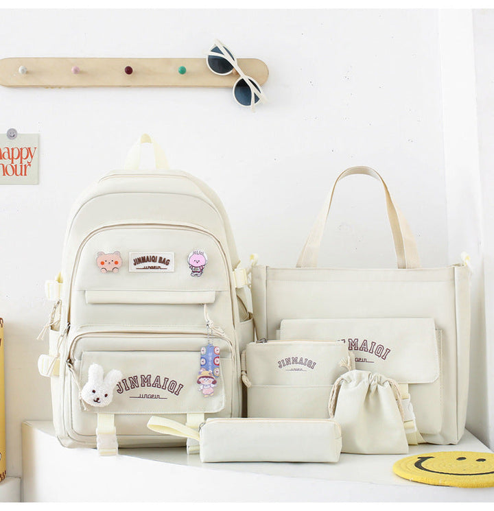 Multi-Compartment School Backpack Kalsten