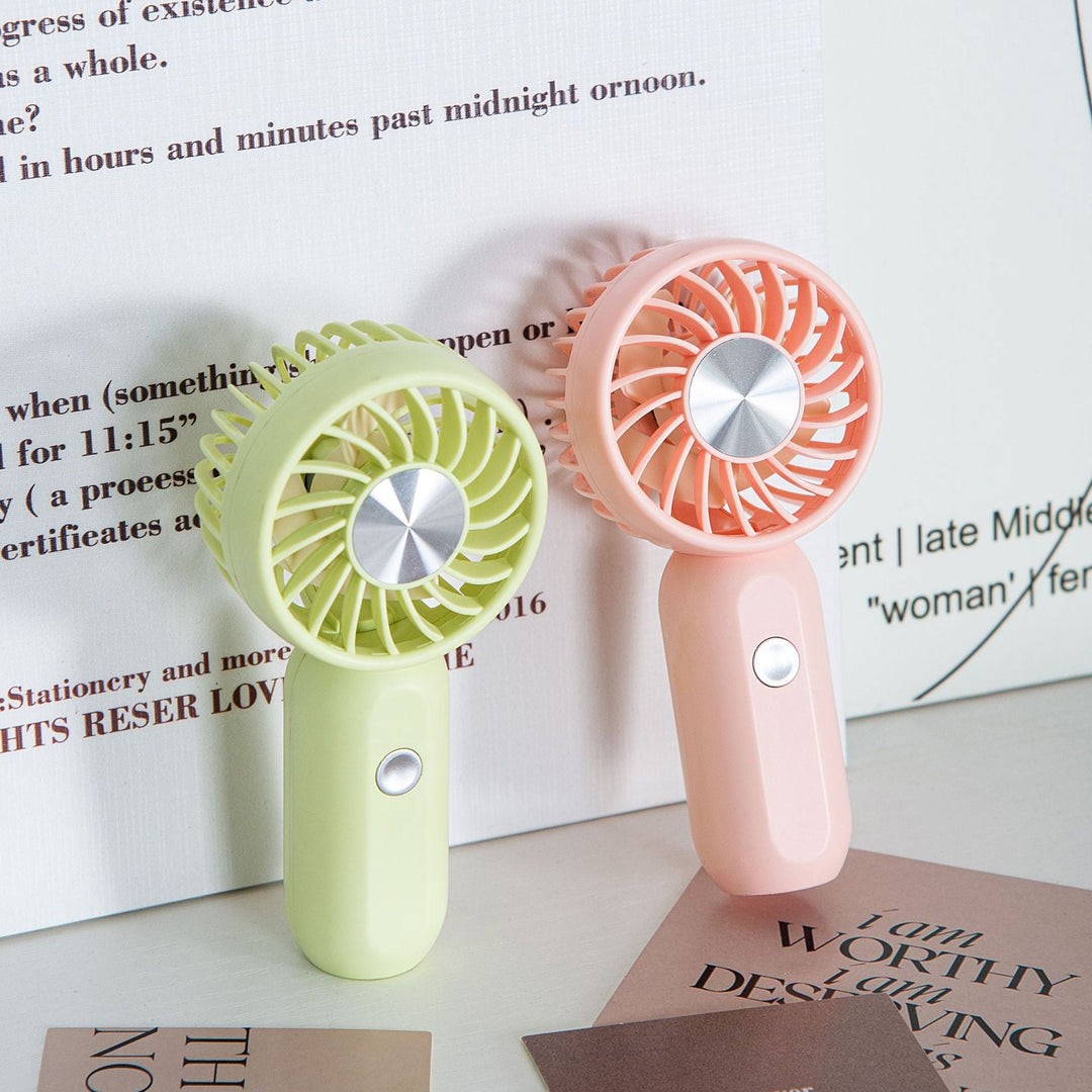Women Portable Mini Fan with Ergonomic Handle Kalsten