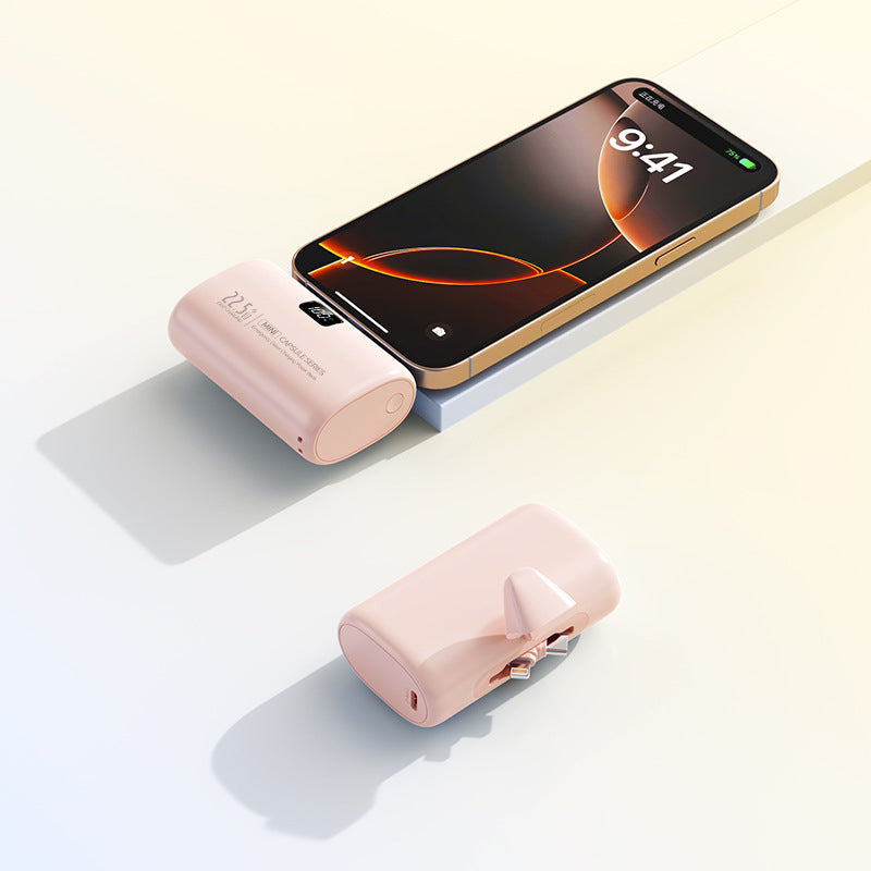 Portable power bank with integrated charger Kalsten