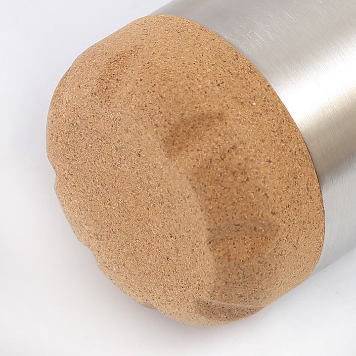 Ladies stylish stainless steel insulated bottle with cork bottom Kalsten