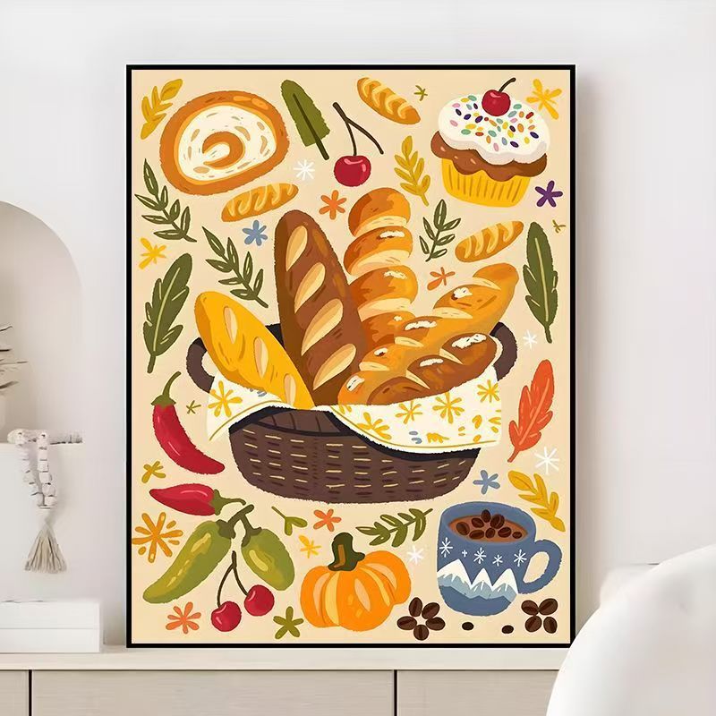 Gourmet Culinary-Themed Wall Art Kalsten