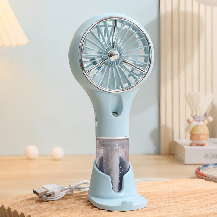 Ladies Portable Hand Fan with Water Mist Kalsten