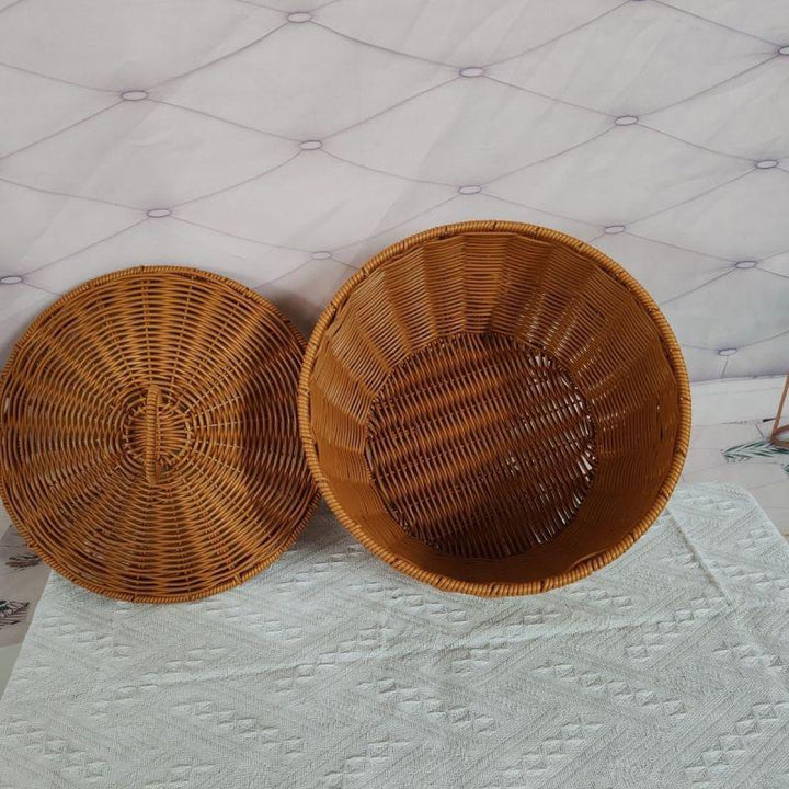 Decorative Woven Storage Container Kalsten