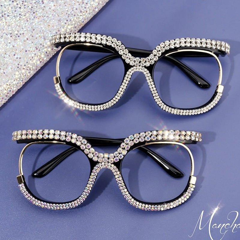 Ladies Glamorous Designer Sunglasses with Sparkling Frame Kalsten