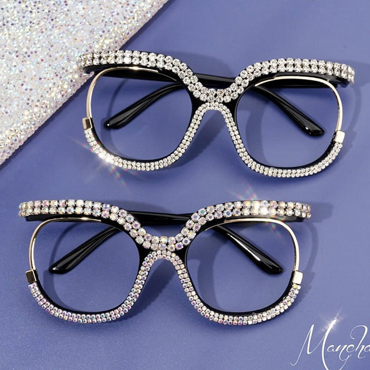 Ladies Glamorous Designer Sunglasses with Sparkling Frame Kalsten