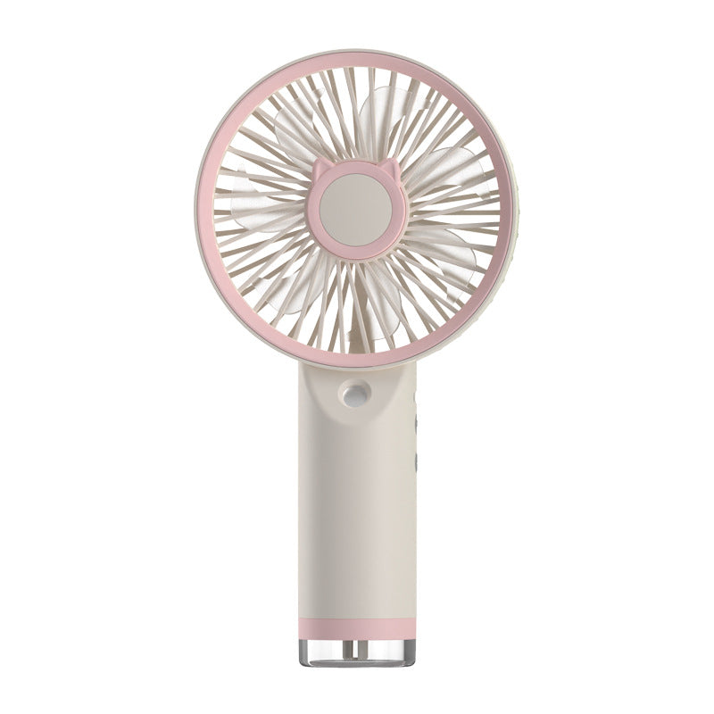 Women's Portable Hand Fan in Cute Cat Design Kalsten