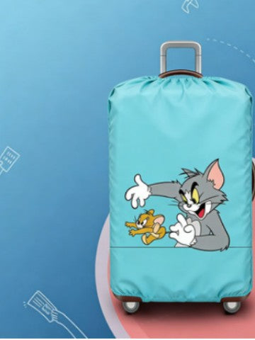 Unisex non-elastic Luggage protective cover with eye-catching design and water-repellent coating Kalsten