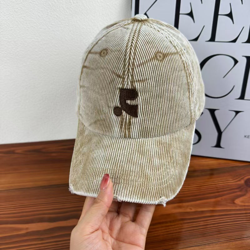 Women's Velvet Textured Baseball Cap Kalsten