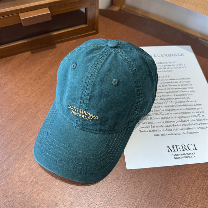 Men's Casual Embroidered Cotton Cap Kalsten