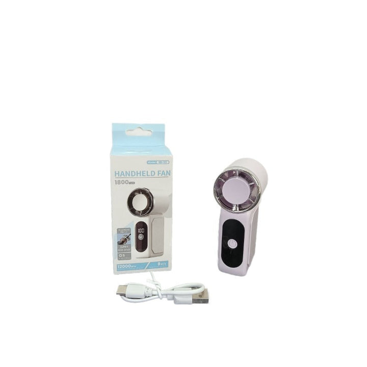 Unisex Portable Hand Fan with Digital Speed Display Kalsten
