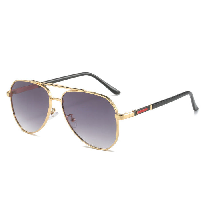 Women's designer sunglasses with oval frame and luxurious accents Kalsten