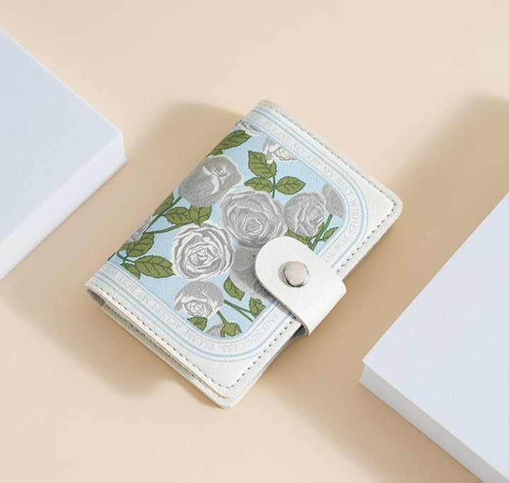 Floral Print Zippered Wallet Kalsten