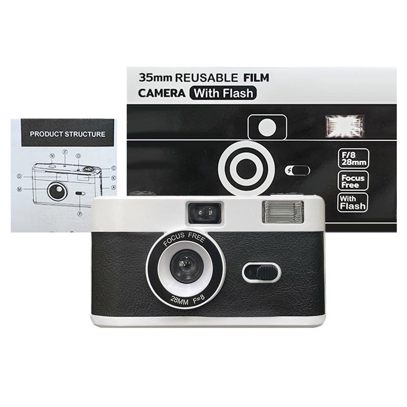 35mm Reusable Film Camera with Flash Kalsten