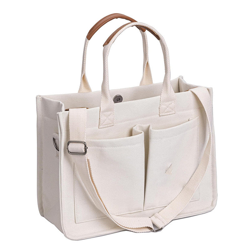 Multifunctional Tote Bag with Sturdy Design and Multiple Compartments Kalsten