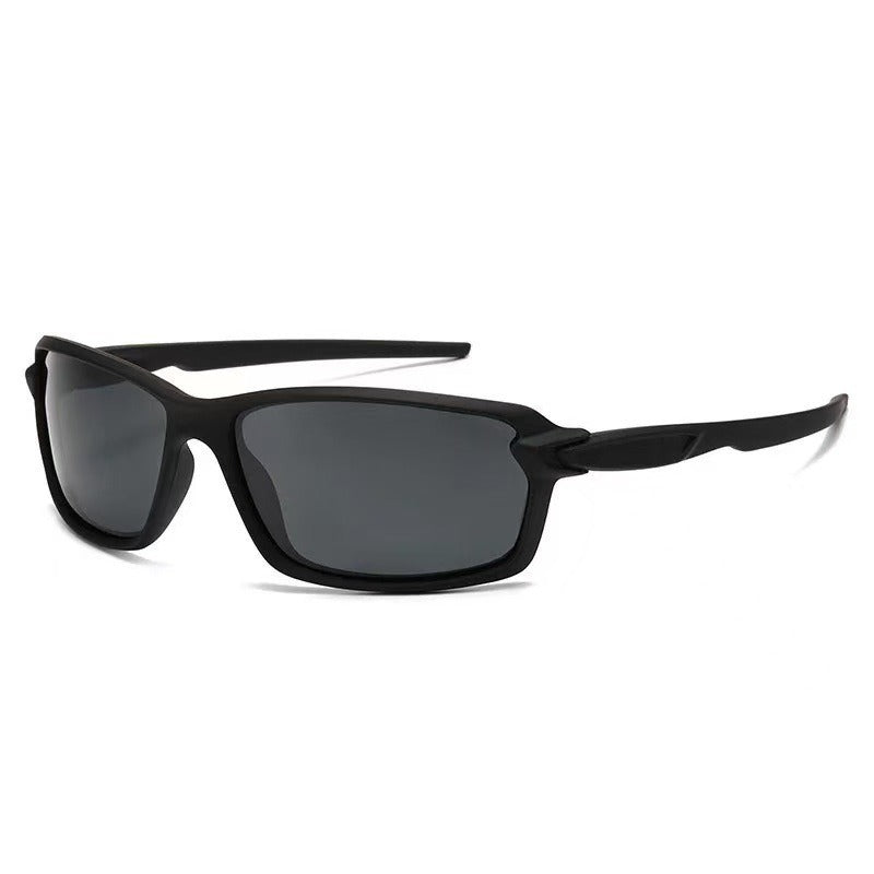 Men's sporty polarized sunglasses with lightweight flexible nylon frame and slip-resistant temples Kalsten
