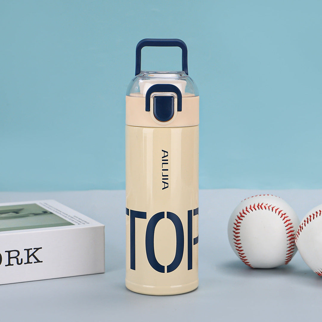 Women's Innovative Drink Bottle with Flip Top Closure Kalsten
