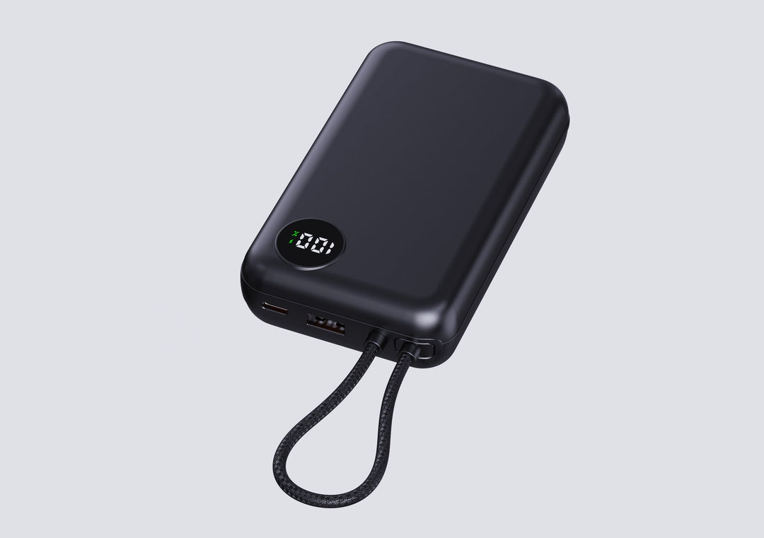 Portable power bank with smart LED display and fast charging function Kalsten