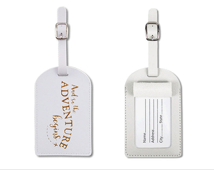 Vintage-Inspired Travel Luggage Tag Kalsten