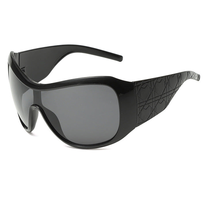 Men's Sporty Wraparound Sunglasses Kalsten