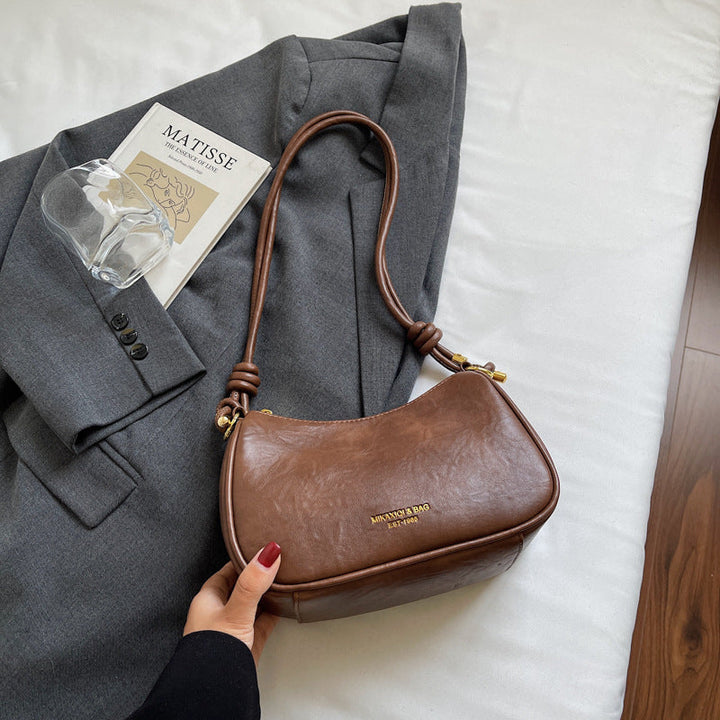 Chic Leather Shoulder Bag Kalsten