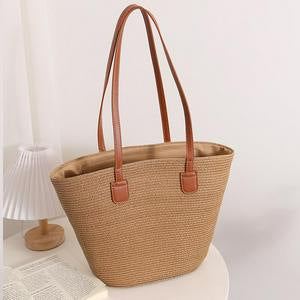Oversized Beach Bag Made of Woven Material Kalsten