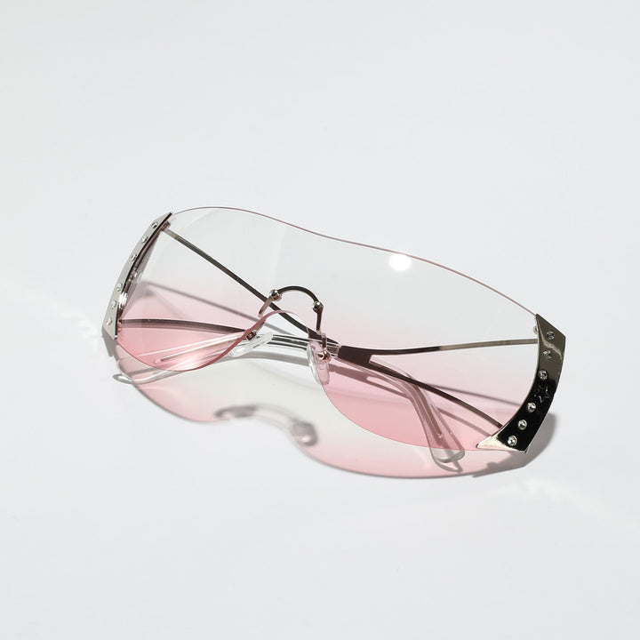Women futuristic sunglasses with stylish frame and high-grade UV protection Kalsten