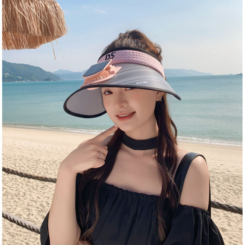 Adjustable sun visor with UV protection and padded headband Kalsten