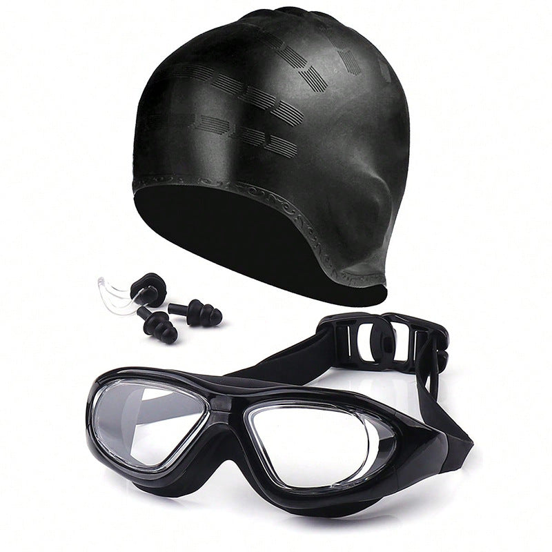 Swim set with comfort swim goggles and cap Kalsten