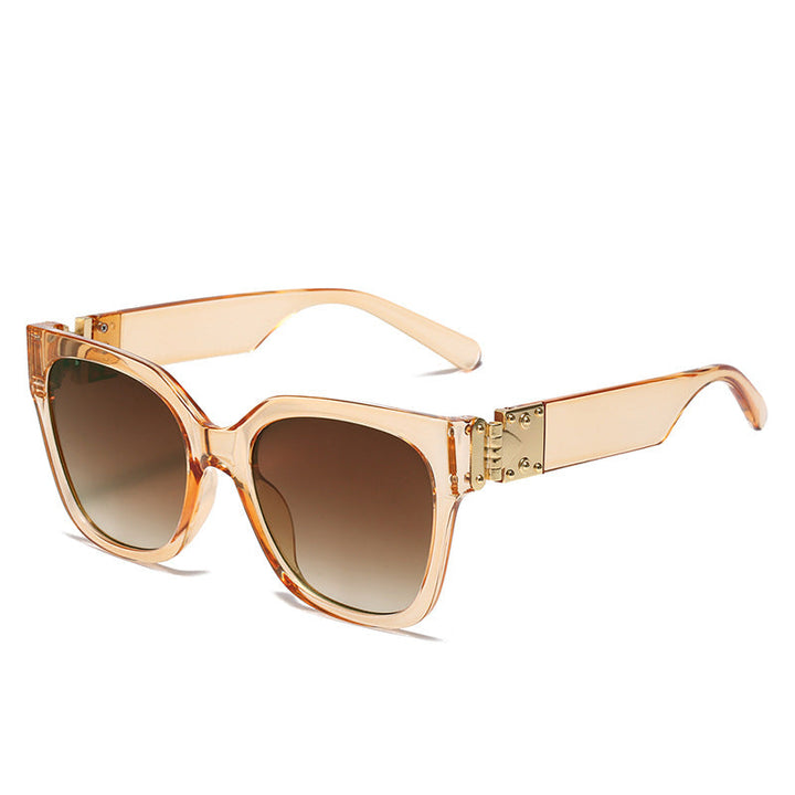 Women's elegant oversized sunglasses with luxurious metal accent Kalsten