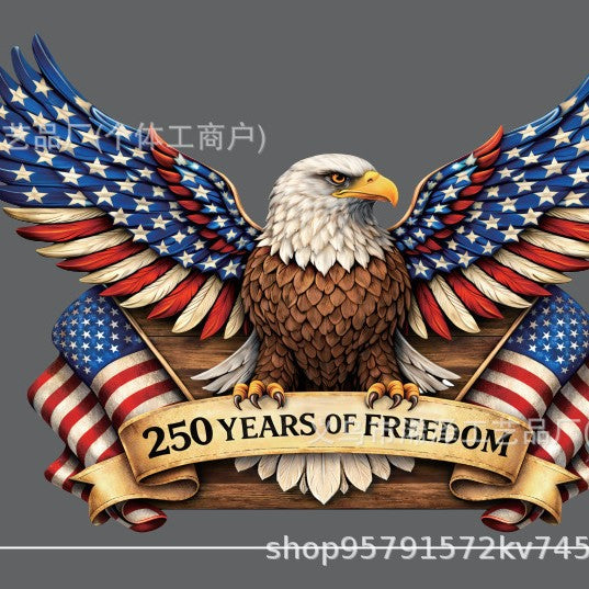 Unisex decorative anniversary bell with Statue of Liberty and bell relief Kalsten