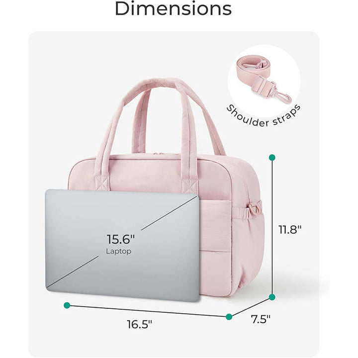 Multifunctional Travel Bag with Padded Interior and Removable Shoulder Straps Kalsten