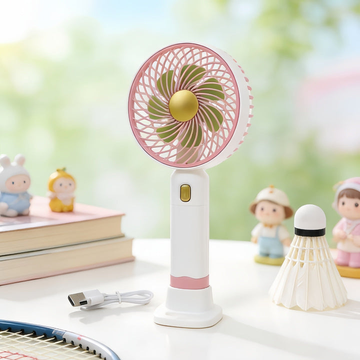 Ladies Portable Handheld Fan with Variable Speed Mode Kalsten