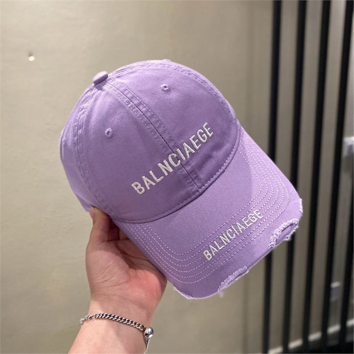 Men's Distressed Adjustable Baseball Cap Kalsten