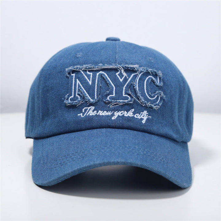 Women's Distressed Denim Baseball Cap Kalsten 1784084140