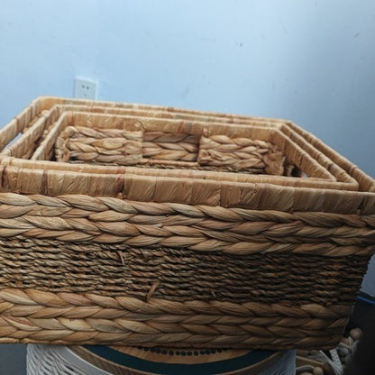 Decorative Woven Storage Basket Acalora