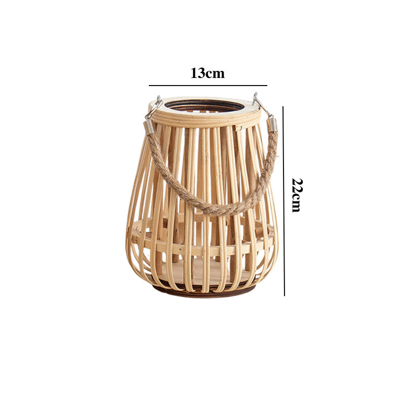 Bamboo Lantern Holder Acalora