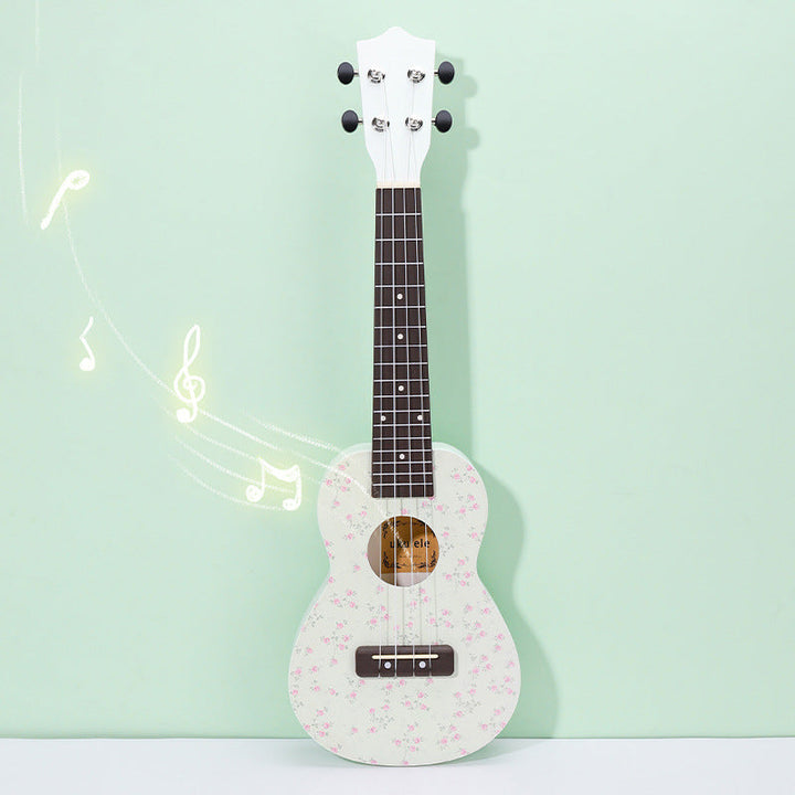 Floral Patterned Ukulele Kalsten