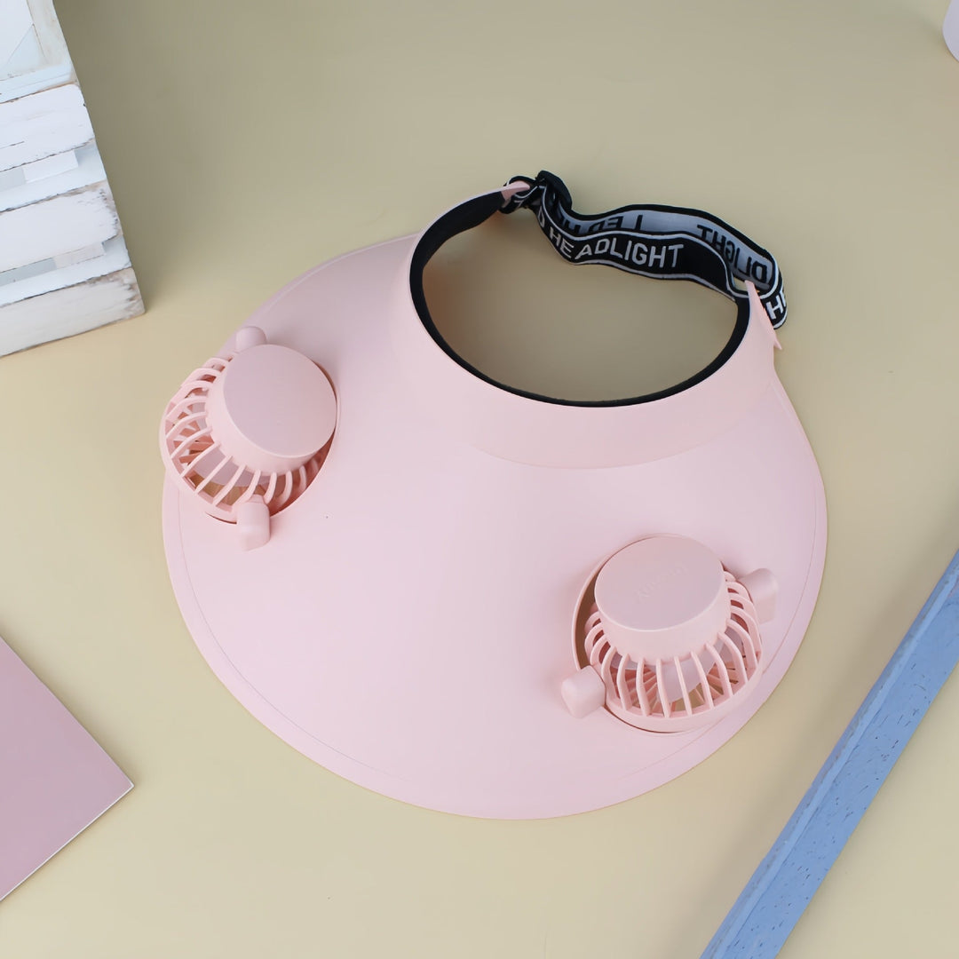 Ladies Portable Cooling Mask with Integrated Fan Function Kalsten