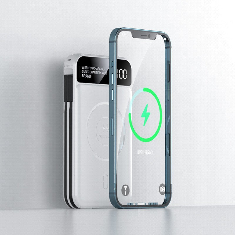 Wireless power bank with innovative fast charging function and digital display Kalsten