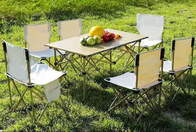 Portable Camping Table and Chair Set Kalsten