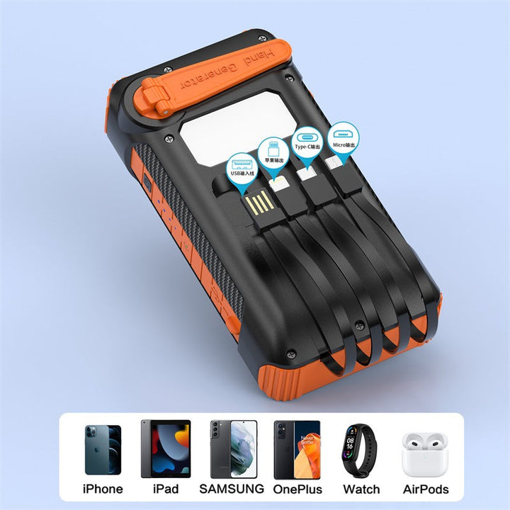 Solar Charger with Integrated Flashlight Kalsten