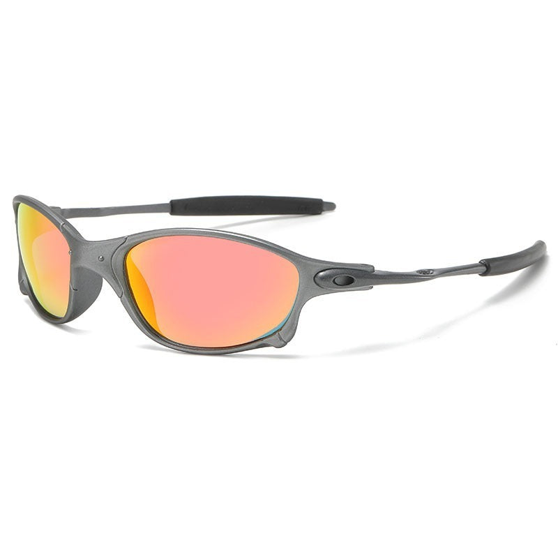 Unisex nan sporty Wraparound sunglasses with polarized lenses and non-slip temples Kalsten