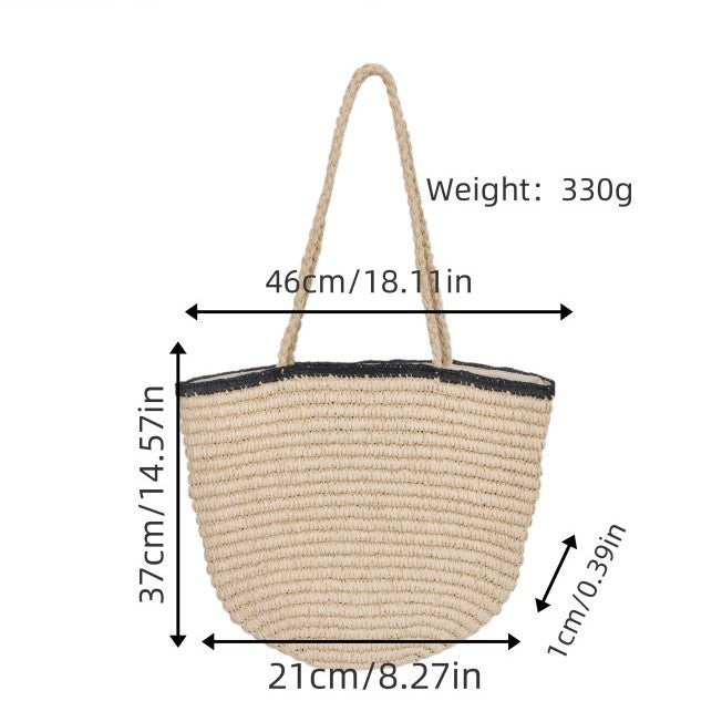 Beach and shopping bag with robust fabric Kalsten