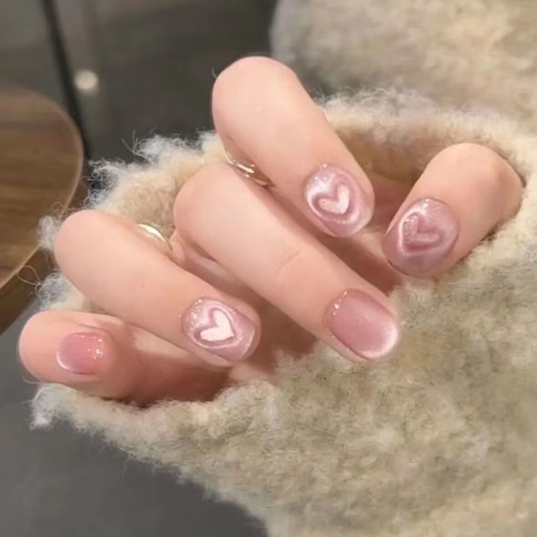 Premium Glittering Press-On Nail Extensions Kalsten