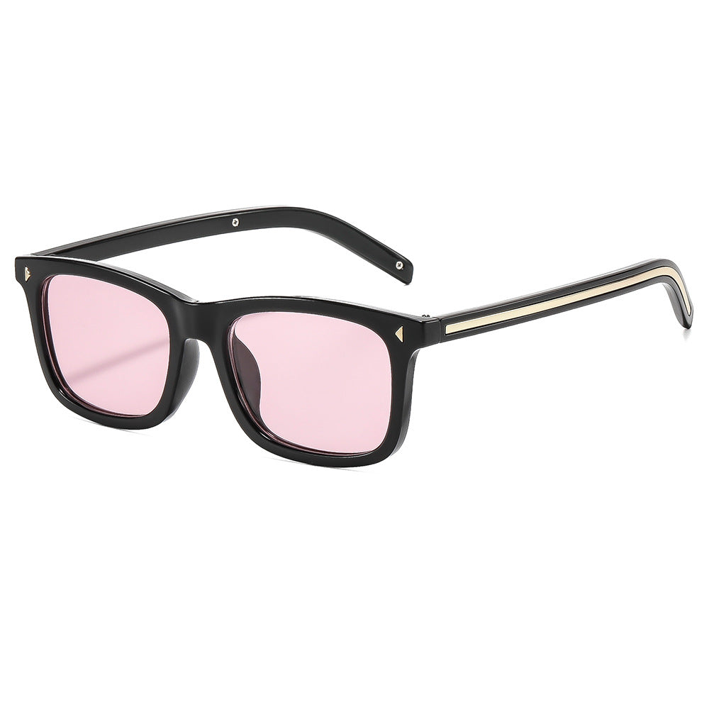 Men's Modern Rectangular Frame Glasses Kalsten