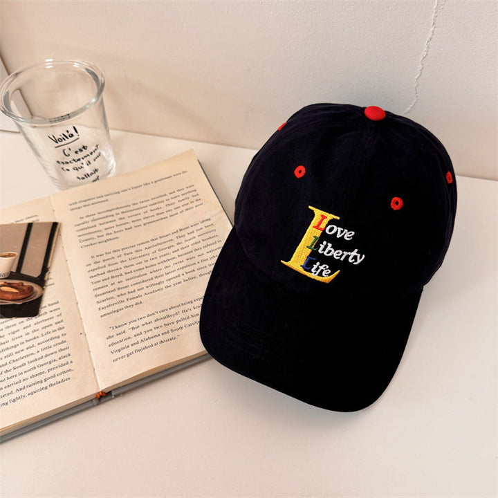 Women's Cotton Adjustable Embroidered Baseball Cap Kalsten